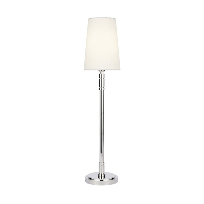 Visual Comfort Studio Beckham Classic 1-Lt Buffet Lamp, NK/WH Linen - TT1021PN1