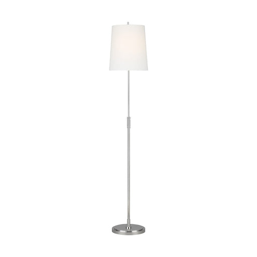 Visual Comfort Studio Beckham Classic 1-Lt Floor Lamp, NK/WH Linen - TT1031PN1