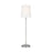 Visual Comfort Studio Beckham Classic 1-Lt Floor Lamp, NK/WH Linen