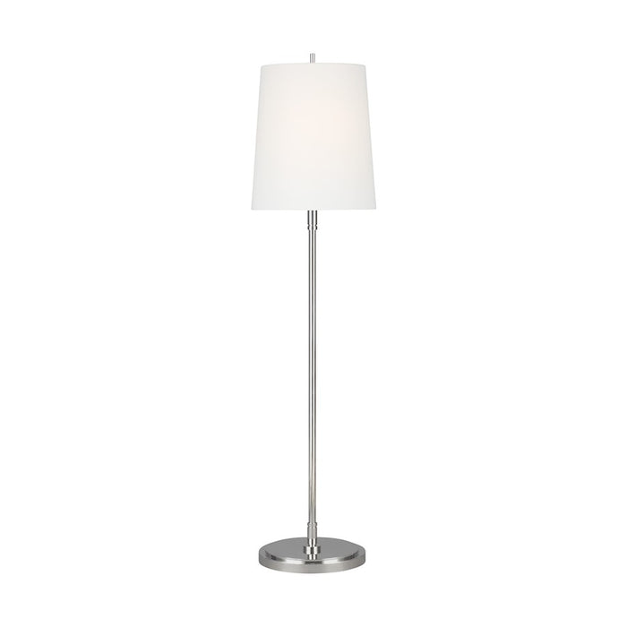 Visual Comfort Studio Beckham Classic 1-Lt Floor Lamp, NK/WH Linen