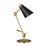 Visual Comfort Studio Signoret 1-Lt Task Table Lamp, Brass/Midnight