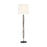 Visual Comfort Studio Milo 2-Lt Floor Lamp, Atelier BS/WH Linen - TT1112AB1