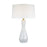 Visual Comfort Studio Jens 1-Lt Table Lamp, Soft Ivory/White Linen - TT1221SIV1