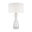 Visual Comfort Studio Jens 1-Lt Table Lamp, Soft Ivory/White Linen