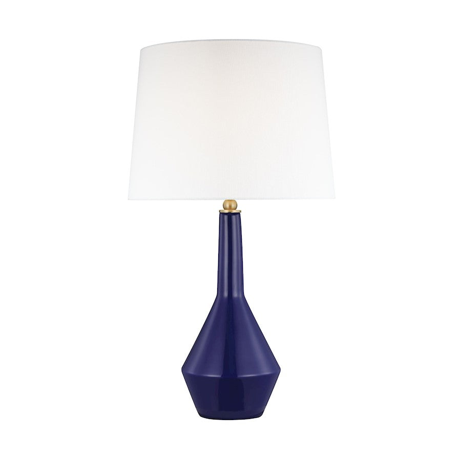 Visual Comfort Studio Alana 1-Lt Table Lamp, Blue Celadon/WH Linen - TT1251BCL1