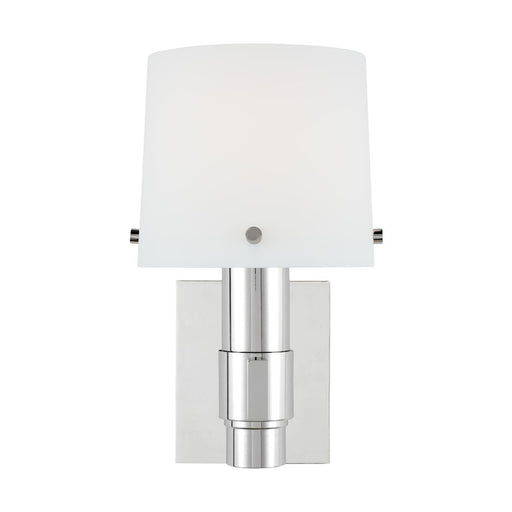 Visual Comfort Studio Palma 1-Lt Sconce, Pol Nickel/Opal Etched - TV1081PN