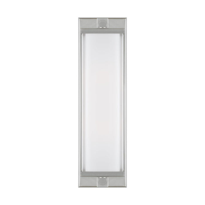 Visual Comfort Studio Logan 2-Lt Linear Tall Sconce, NK/WH Pressed