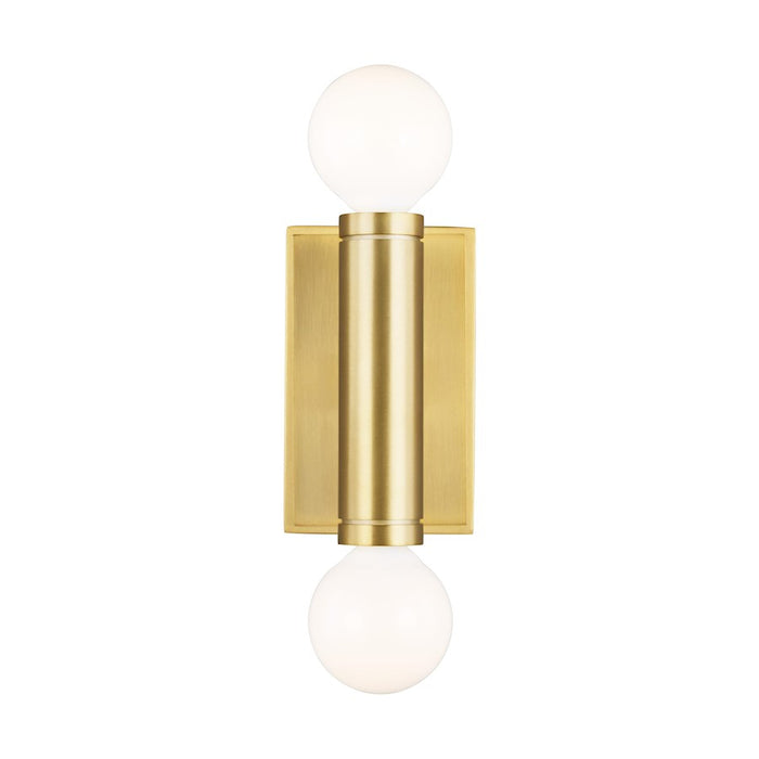 Visual Comfort Studio Beckham Modern 2-Lt Double Sconce, Burnished - TW1042BBS