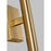 Visual Comfort Studio Beckham Modern 2-Lt Med Single Sconce, Brass