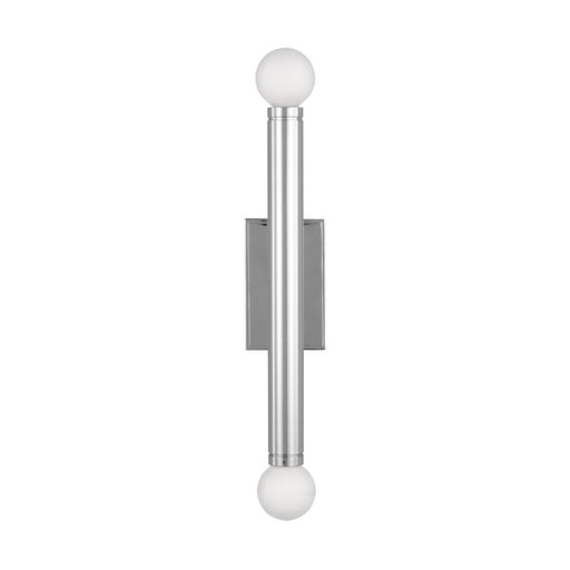 Visual Comfort Studio Beckham Modern 2-Lt Med Single Sconce, Nickel - TW1122PN