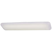 Minka Lavery 1007 51in 2-Light Fluorescent Flush Mount | Traditional White Steel | Kitchen & Laundry Room | 51 x 12 x 4 in | Model 1007-44-PL