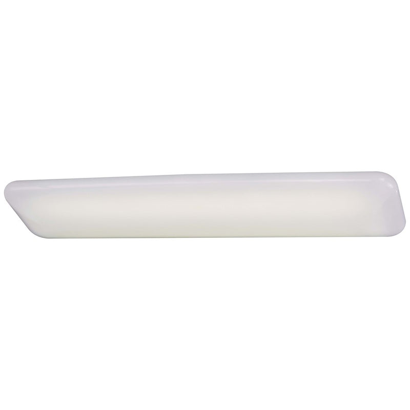 Minka Lavery 1007 51in 2-Light Fluorescent Flush Mount | Traditional White Steel | Kitchen & Laundry Room | 51 x 12 x 4 in | Model 1007-44-PL
