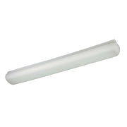 Minka Lavery 1015 51in 2-Light Fluorescent Flush Mount | Transitional White Steel | Kitchen & Laundry | 51 x 6 x 4 in | Model 1015-44-PL