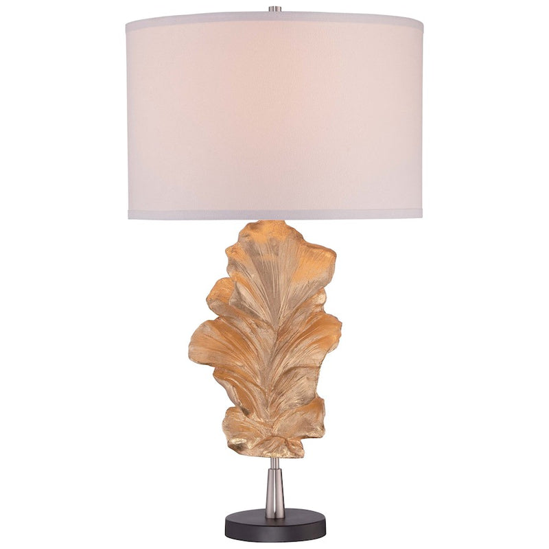 Minka Lavery Ambience 31in Table Lamp | Traditional Gold Leaf | Living Room & Bedroom Accent | 17 x 17 x 31 in, 1-Light | Model 12426-0