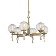 Minka Lavery Populuxe 11in 1-Light Mini Pendant | Oxidized Aged Brass and Volcanic Glass | Kitchen Island & Dining Room | 11 x 21 in | Model 1337-923