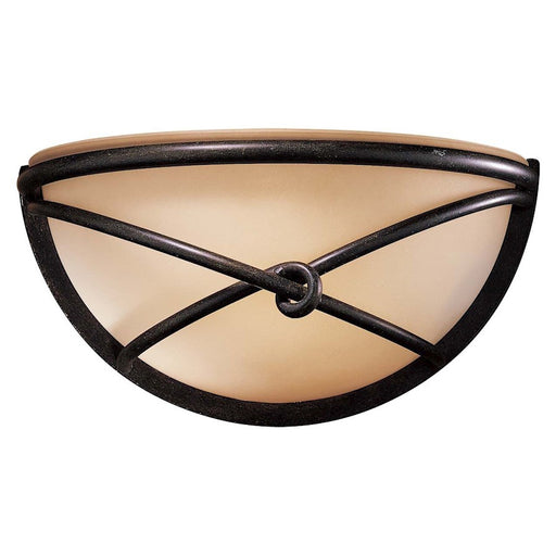 Minka Lavery 1971-138 1-Light Wall Sconce | Traditional Aspen Bronze | Hallway & Bedroom Accent | 13 x 6 x 6 in | Model 1971-138
