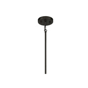 Minka Lavery Townhall 32in 6-Light Pendant | Contemporary Coal and Soft Brass | Kitchen Island & Dining Room | 32 x 32 x 44 in | Model 2106-726