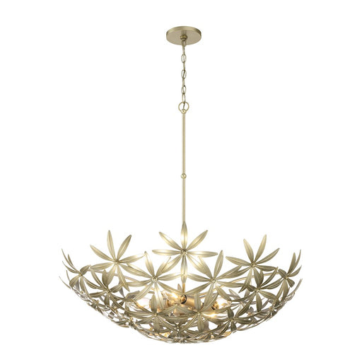 Minka Lavery Flower Child 5 Light Bowl Pendant, Ambry Gold - 2148-735