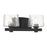 Minka Lavery Drysdale 2 Light Bath Vanity, Coal/Clear - 2232-66A