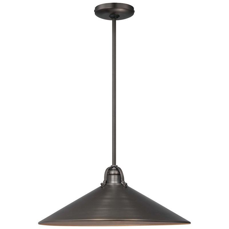 Minka Laver 18in 3-Light Pendant | Traditional Copper Bronze Patina | Kitchen Island & Dining Room | 18 x 18 x 7 in | Model 2251-647