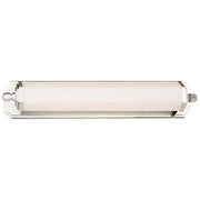 Minka Lavery Light 24in LED Bath Vanity Light | Transitional Polished Nickel | Bathroom Vanity | 24 x 4 x 5 in | Model 231-613-L