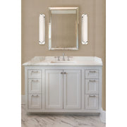 Minka Lavery Light 24in LED Bath Vanity Light | Transitional Polished Nickel | Bathroom Vanity | 24 x 4 x 5 in | Model 231-613-L