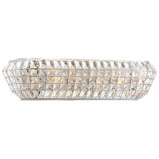 Minka Lavery Braiden 25in 6-Light Bath Vanity Light | Chrome Transitional | Bathroom Vanity & Powder Room | 25 x 25 x 6 in | Model 2364-77