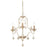 Minka Lavery Colonial Charm Chandelier, White Wash/Sun Dried Clay