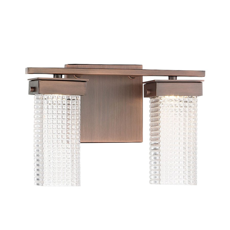Minka Lavery 38in 28W LED Wall Sconce | Modern Brushed Nickel and White Acrylic | Hallway & Living Room | 38 x 3.63 x 5 in | Model 2876-84-L