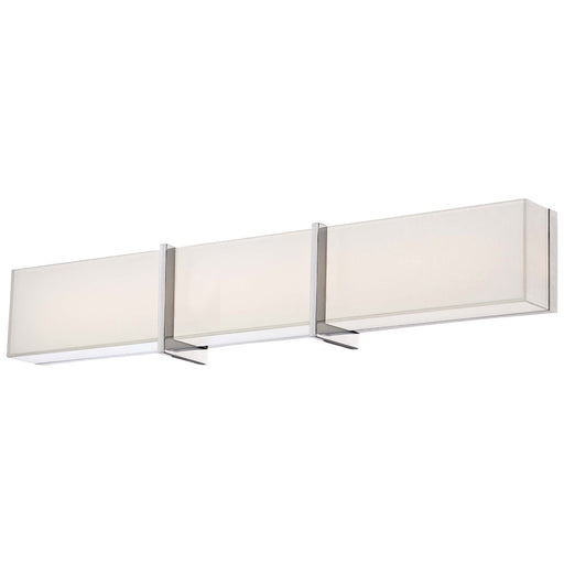 Minka Lavery High Rise Large 30in LED Bath Bar | Transitional Chrome Finish | Bathroom Vanity Light | 30 x 4 x 5.5 in | Model 2923-77-L