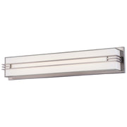 Minka Lavery Level Medium 26in LED Bath Vanity Light | Modern Brushed Nickel | Bathroom Vanity | 26 x 5 x 4 in | Model 2943-84-L