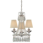 Minka Lavery Chrome 3-Light Mini Chandelier | Traditional Chrome Finish | Dining Room & Kitchen Island | 16 x 16 x 20 in | Model 3132-77
