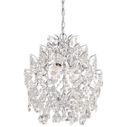 Minka Lavery 14in 3-Light Mini Chandelier | Traditional Chrome | Kitchen Island & Dining Room | 14 x 14 x 17 in | Model 3150-77