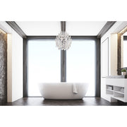 Minka Lavery 14in 3-Light Mini Chandelier | Traditional Chrome | Kitchen Island & Dining Room | 14 x 14 x 17 in | Model 3150-77
