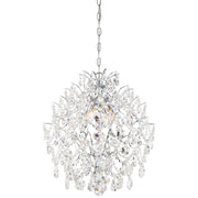 Minka Lavery Isabella's Crown 4-Light Chandelier | Traditional Chrome | Dining Room & Entryway | 18 x 21 in | Model 3156-77