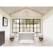 Minka Lavery Isabella's Crown 4-Light Chandelier | Traditional Chrome | Dining Room & Entryway | 18 x 21 in | Model 3156-77