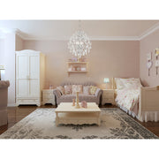 Minka Lavery Isabella's Crown 22in 6-Light Chandelier | Traditional Chrome and Crystal | Dining Room & Living Room | 22 x 24 in | Model 3157-77
