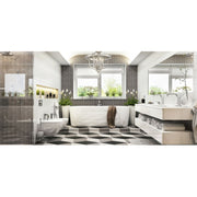 Minka Lavery Audrey's Point 17in 4-Light Semi-Flush | Traditional Polished Nickel | Entryway & Hallway | 17 x 17 x 14 in | Model 3296-613