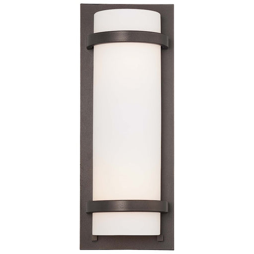 Minka Lavery 2-Light Wall Sconce | Transitional Smoked Iron Finish | Hallway & Bedroom Accent Light | 6 x 4 x 17 in | Model 341-172