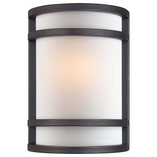 Minka Lavery 1-Light Wall Sconce | Dark Restoration Bronze Metal | Hallway & Bedroom Accent Light | 7.25 x 4 x 9.5 in | Model 348-37B