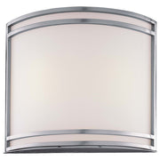 Minka Lavery 2-Light Wall Sconce | Brushed Nickel Steel | Living Room & Hallway Accent | 12 x 4 x 10 in | Model 368-PL