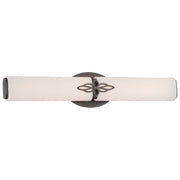 Minka Lavery Bel Air Park LED Bath | Transitional Dark Brushed Bronze | Bathroom Vanity Light | 26 x 3 x 5 in | Model 375-267-L