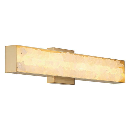 Minka Lavery Divinely 1Lt LED Wall Sconce, Brass/Etched - 3882-776-L