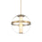 Minka Lavery Divinely 1Lt LED Pendant, Celeste Brass - 3886-776-L