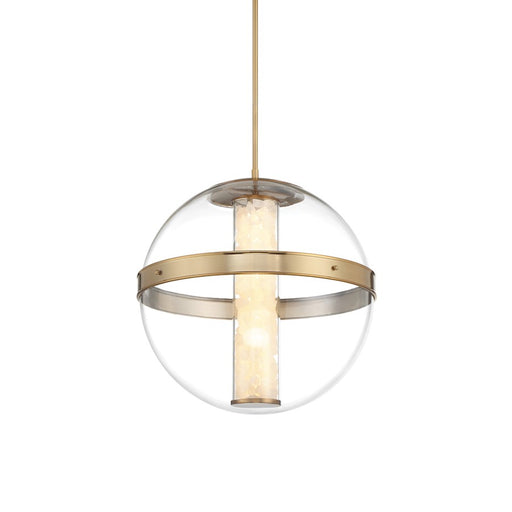 Minka Lavery Divinely 1Lt LED Pendant, Celeste Brass - 3886-776-L