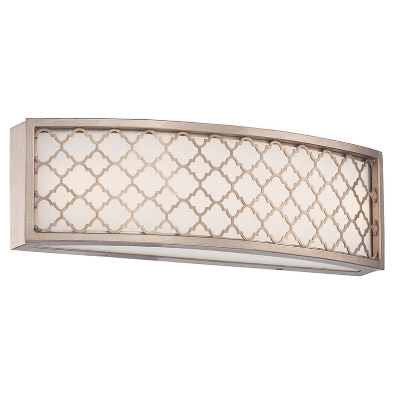 Minka Lavery Westwood Court 16in LED Bath Vanity Light | Transitional Champagne Gold | Bathroom & Powder Room | 16 x 16 x 5 in | Model 402-584-L