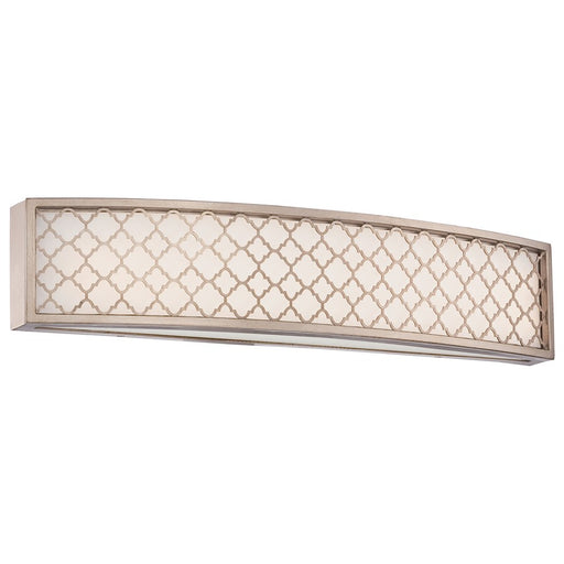 Minka Lavery Westwood Court 24in 4-Light LED Bath Vanity | Transitional Champagne Gold | Bathroom Vanity | 23.5 x 23.5 x 5 in | Model 403-584-L