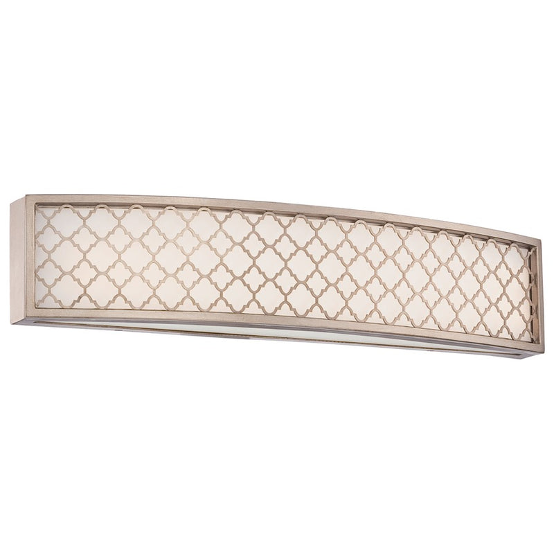 Minka Lavery Westwood Court 24in 4-Light LED Bath Vanity | Transitional Champagne Gold | Bathroom Vanity | 23.5 x 23.5 x 5 in | Model 403-584-L