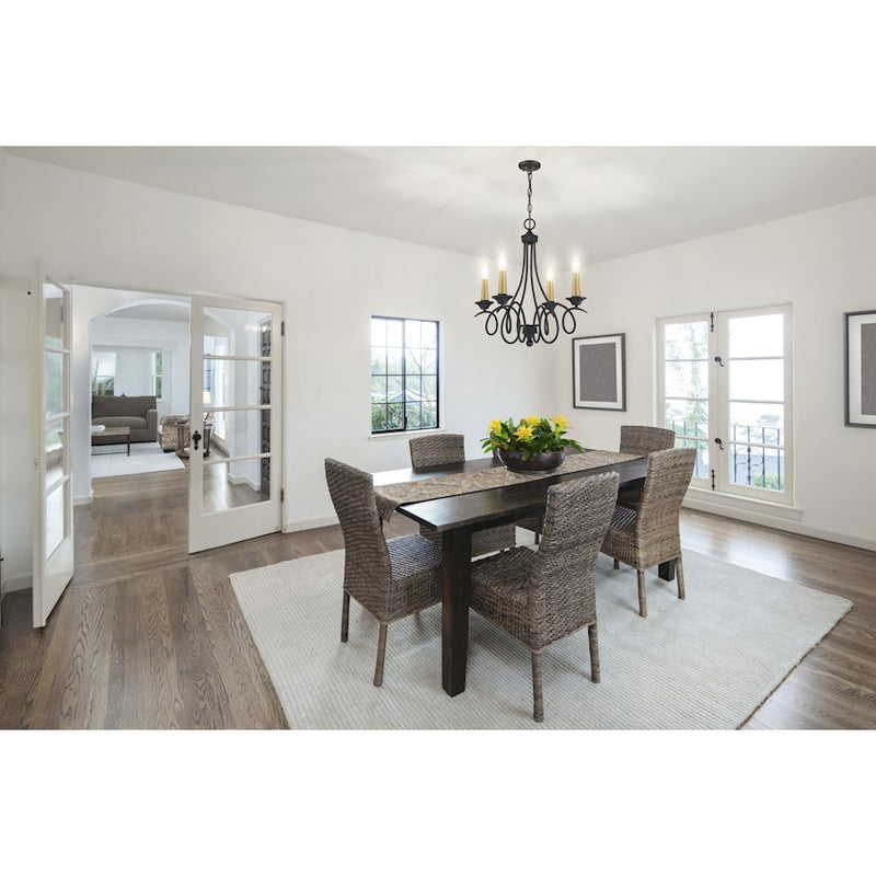 Minka Lavery La Courbe 11in 2-Light Wall Sconce | Transitional Coal with Antique Brass | Hallway & Living Room Accent | Model 4072-676