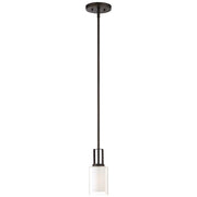 Minka Lavery Parsons Studio 4in 1-Light Mini Pendant | Transitional Brushed Nickel and Smoked Iron Glass | Kitchen Island & | Model 4101-172